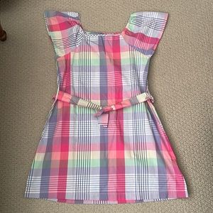 Silver jeans co girls flutter belted dress NWT